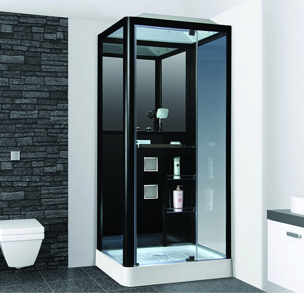 Душевая кабина Grossman GR221 90x90 черная