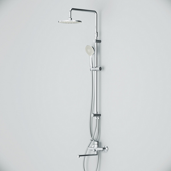 F40885A94 Набор X-Joy: душевая система, смеситель для ванны/душа излив 300 мм, хром, шт.