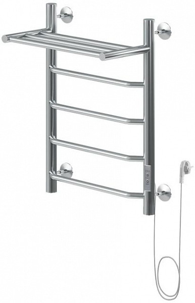 Полотенцесушитель электрический Aquanet Fiona 60х50 Тэн справа, с полкой 00281998