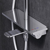 F0770A500 Spirit V2.0 душ.система, набор: смеситель д/ванны/душа с термостатом, верхн. душ d 250 мм,