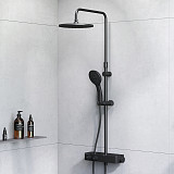 F0750A422 Inspire V2.0, душевая система, набор: см-ль д/душа с термостатом, верхний душ d 250 мм, ру