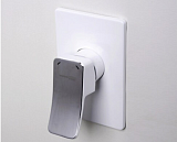 Встраиваемый комплект для биде со шлангом 120 см Wasserkraft A010657WHITE