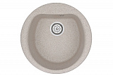 Мойка кухонная Granula круглая кварц 5101, КЛАССИК