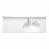 Раковина под тумбу Акватон - ОТЕЛЬ 3/120 правая с навесами 1A70103NOT01R