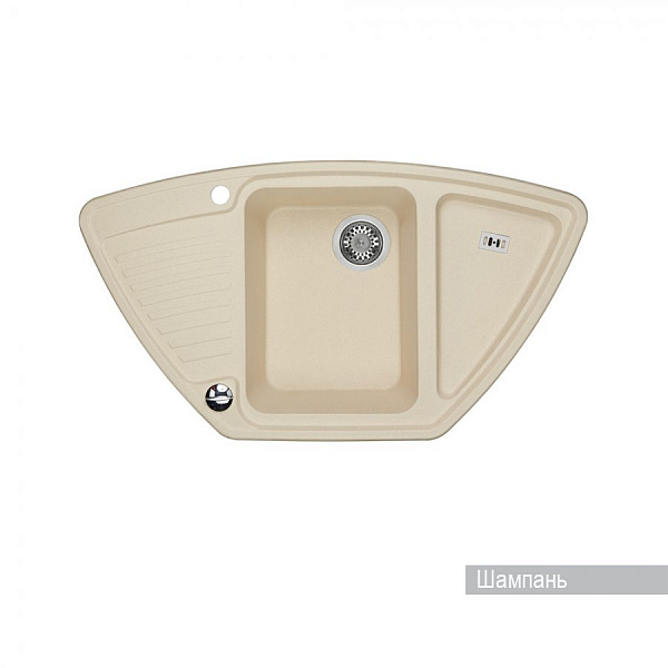 Мойка для кухни Aquaton Лория угловая шампань 1A715032LR290