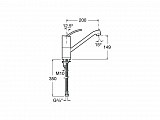 Смеситель Roca Moai для кухни 5A8146C00