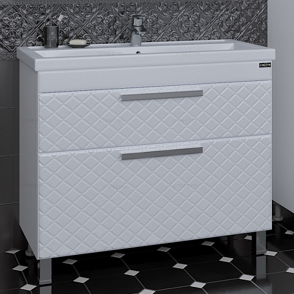 Тумба под раковину Калипсо 100 напольная Санта 217011лN