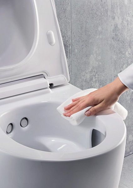 Унитаз-биде подвесной Geberit AquaClean Mera Classic 146.204.11.1 панель белая