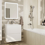 TSH1601 Душ.гарнитур(стойка 760мм,лейка 5F D120мм,шланг нерж.сталь 1,5м)