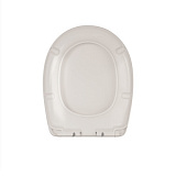 Сиденье для унитаза, soft close, дюропласт, IDDIS, ID 136 Dp Sc