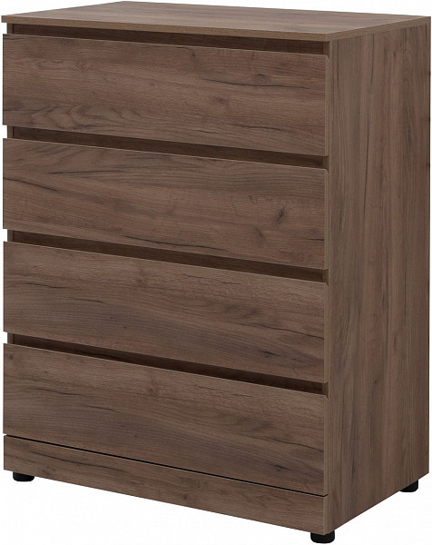 Комод Aquanet Сканди 800x480 Дуб крафт (4 ящика) 00302542