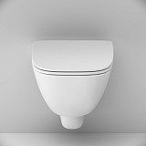 C851701SC X-Joy подвесной унитаз FlashClean с сиденьем микролифт
