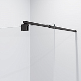 Душ. перегородка NG-682-90 BLACK (90x195), 1 место