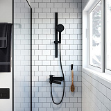 Душевой гарнитур, Slide, черный, IDDIS, SLI1FB0i16