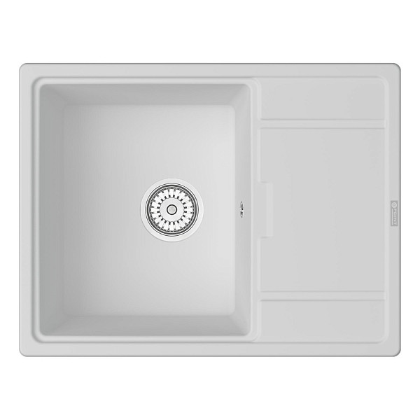 Мойка кухонная Point Стил 65 PN3009W, белый