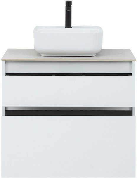 Тумба под раковину Aquanet Nova Lite 75 белый (2 ящика) 00242272