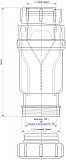 Сифон  McAlpine MRNRV40-PB