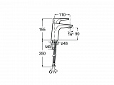 Смеситель Roca Atlas для раковины 5A3290C00