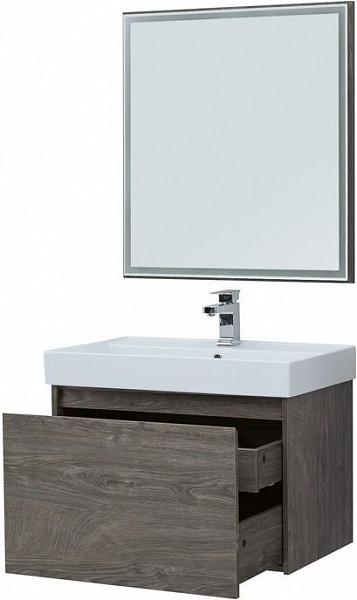 Мебель для ванной Aquanet Nova Lite 75 дуб рошелье (1 ящик) 00242295
