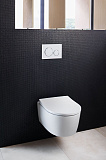 Унитаз с инсталляцией Geberit iCon 500.362.TC.I с горизонтальным выпуском
