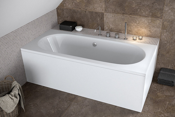 Акриловая ванна Besco Vitae 180x80 WAV-180-PK