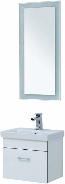 Тумба под раковину Aquanet Верона 50 (Moduo Slim) белый 00246951