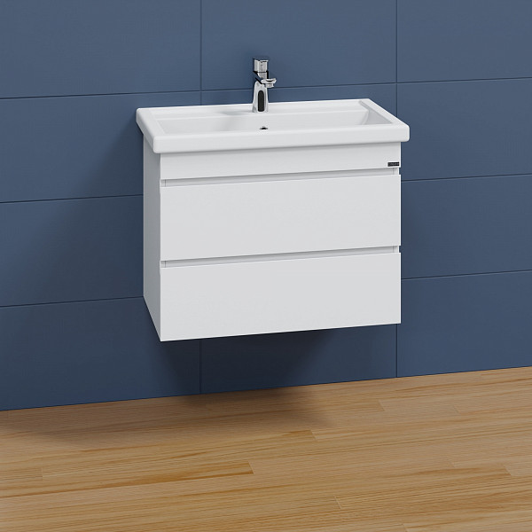 Тумба для умыв. "Марс 70" 2 ящ. подвес. (ум. Фостер 70) СанТа