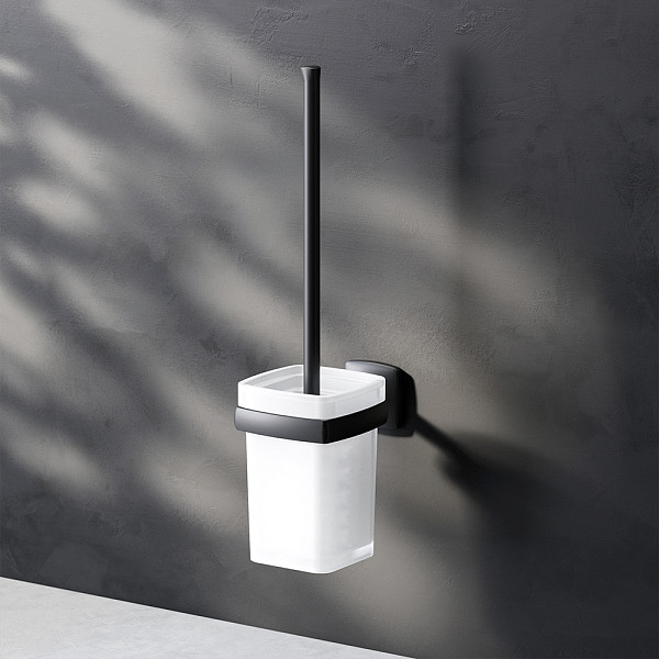 A9033422 Gem, Стойка с туалетной щеткой, черная
