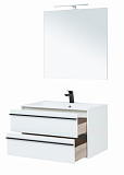 Мебель для ванной Aquanet Lino 90 белый матовый 00271957