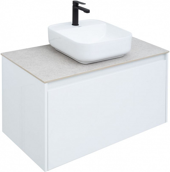 Тумба под раковину Aquanet Nova Lite 90 белый (1 ящик) 00242257