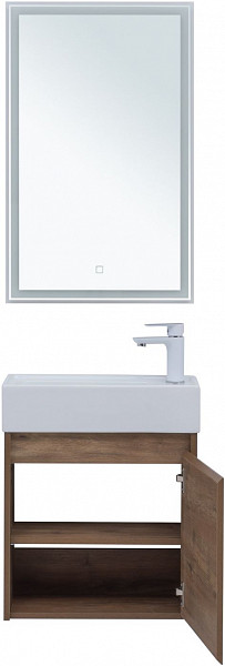 Мебель для ванной Aquanet Nova Lite 50 дуб рустикальный (с дверецей) 00302530