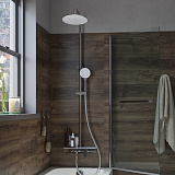 Смеситель для ванны с верхним душем, Shelfy, IDDIS, SHESB3Bi06