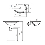 Раковина Ideal Standard Connect 50 см E504601