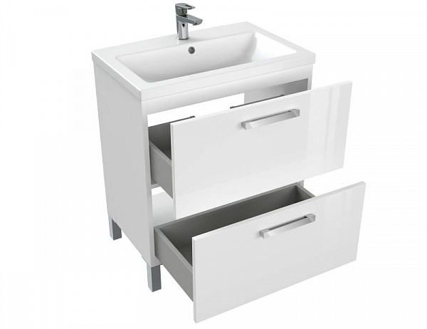 Тумба под раковину напольная MELAR 70 для COMO 70 белый