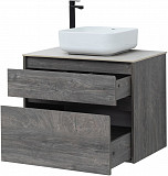 Тумба под раковину Aquanet Nova Lite 75 дуб рошелье (2 ящика) 00242273