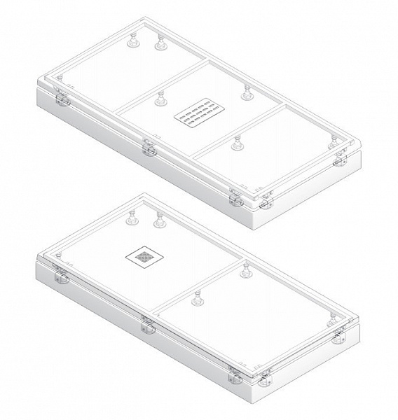 Каркас для поддона Creto Etna 100x70