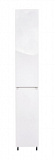 Шкаф-пенал напольный Style line Даллас 30х175, Люкс белая, PLUS