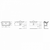 Раковина Ideal Standard Strada II 85 см T363401