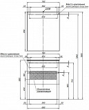 Мебель для ванной Aquanet Алвита 70 белый 00184620