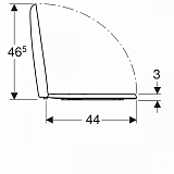 Крышка-сиденье для унитаза Geberit Renova 500.836.01.1