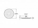 Смеситель Roca Monodin-N для душа скрытого монтажа 5D0518C00