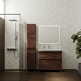 Тумба напольная Style line Атлантика 90, Люкс старое дерево, под раковину, PLUS