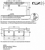 Раковина 130 см Geberit myDay 135430600
