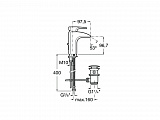 Смеситель Roca Thesis для раковины 5A3050C00