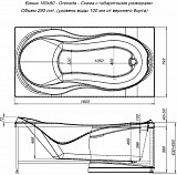Акриловая ванна Aquanet Grenada 180x80 (с каркасом) 00205395