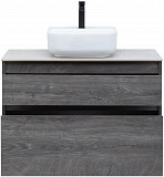 Тумба под раковину Aquanet Nova Lite 90 дуб рошелье (2 ящика) 00242267