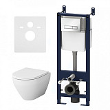 IS30201.701700 Инсталл с клав Start S белый глянц с подв унит Spirit FlashClean с сид м/лифт