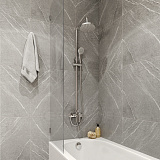 Смеситель с верхним душем, Simp, Milardo, SIMSB1FM06