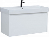 Тумба под раковину Aquanet Nova Lite 100 белый (1 ящик) 00242580