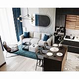 Зеркало AZARIO Вивиан New 1200*600- 2 двойн подогрев+сенс выкл, гор/верт крепление (LED-00002375)